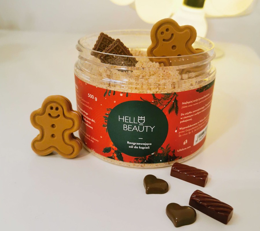 Rozgrzewająca sól do kąpieli 500g / Lullalove
