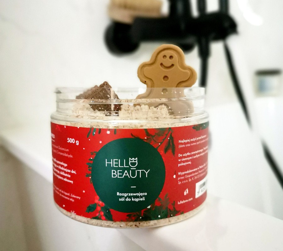 Rozgrzewająca sól do kąpieli 500g / Lullalove