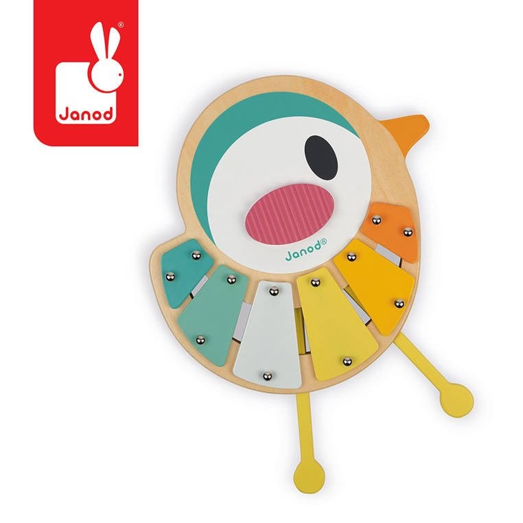Drewniane cymbałki Ptaszek Pure / Janod