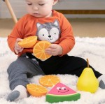 Przyjacielskie Owoce. 3 Zabawki Manipulacyjne / Fat Brain Toys