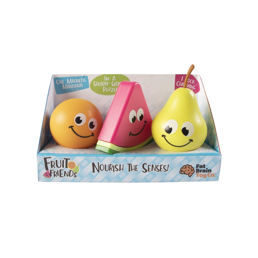 Przyjacielskie Owoce. 3 Zabawki Manipulacyjne / Fat Brain Toys