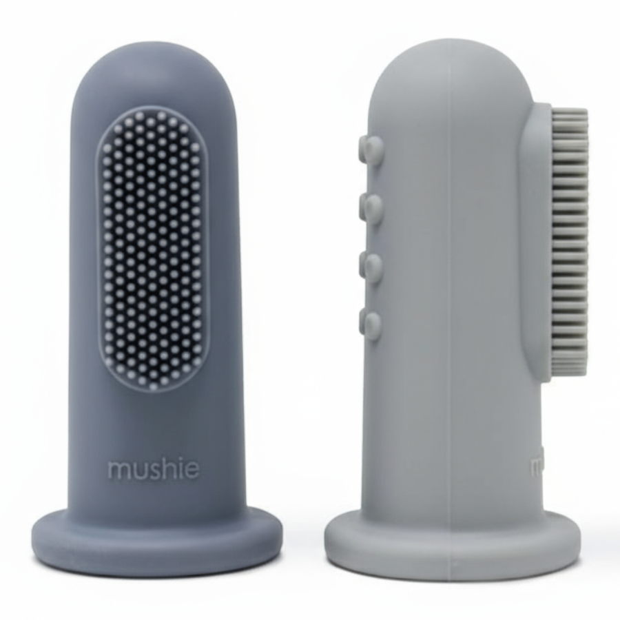 2 pierwsze szczoteczki na palec Stone & Tradewinds / Mushie