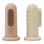 2 pierwsze szczoteczki na palec Blush & Sand/ Mushie