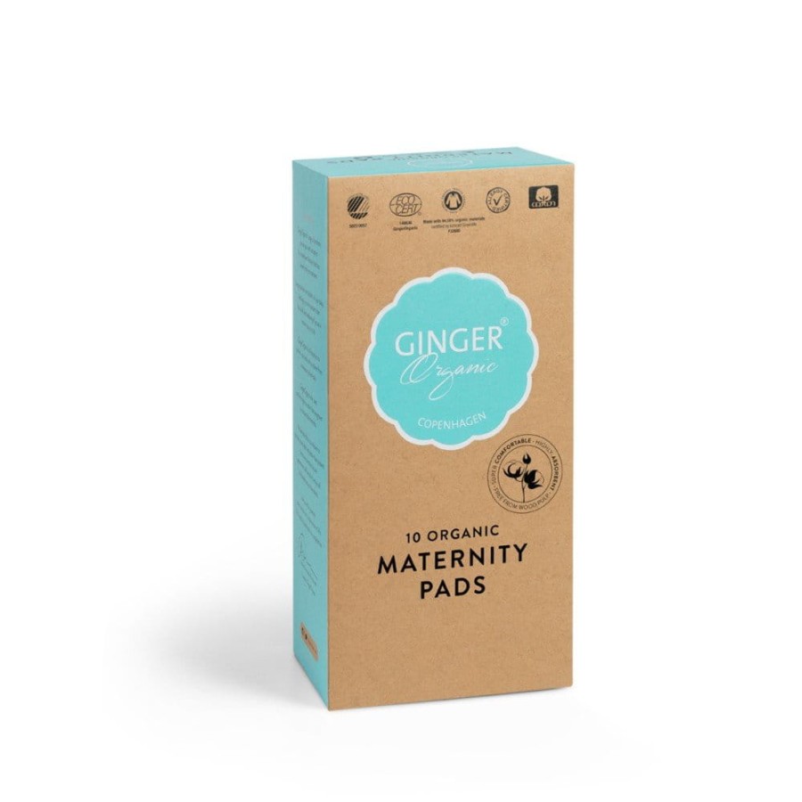 Podkłady poporodowe 10 szt. / GingerOrganic