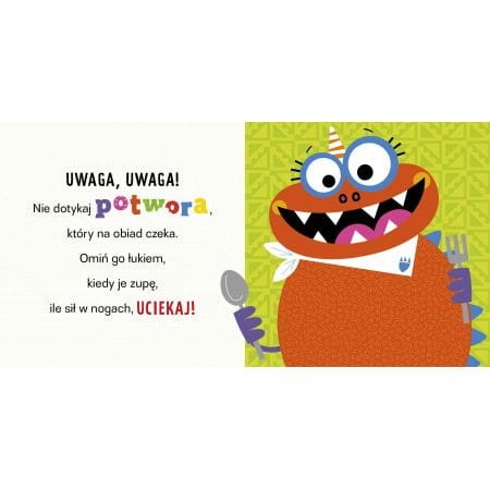 Uwaga, potwór! / Wydawnictwo Wilga
