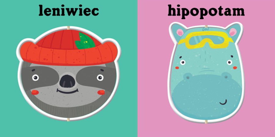 Obracanka. Dzikie zwierzęta / Wydawnictwo Wilga