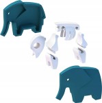 Magnetyczny Składany Słoń / Halftoys