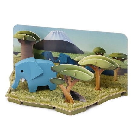 Magnetyczny Składany Słoń / Halftoys