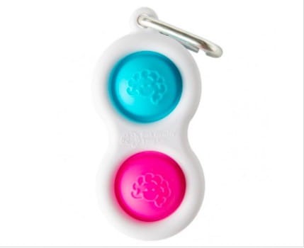 Breloczek bąbelki Dimpl różne kolory / Fat Brain Toys