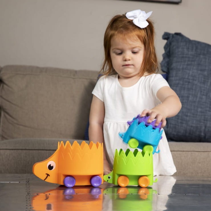 Rodzina Jeży. Hiding Hedgehogs / Fat Brain Toys