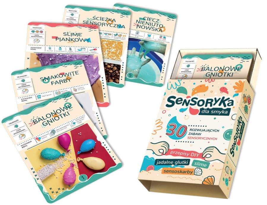 Sensoryka dla Smyka / Wydawnictwo Tata Robi Książki