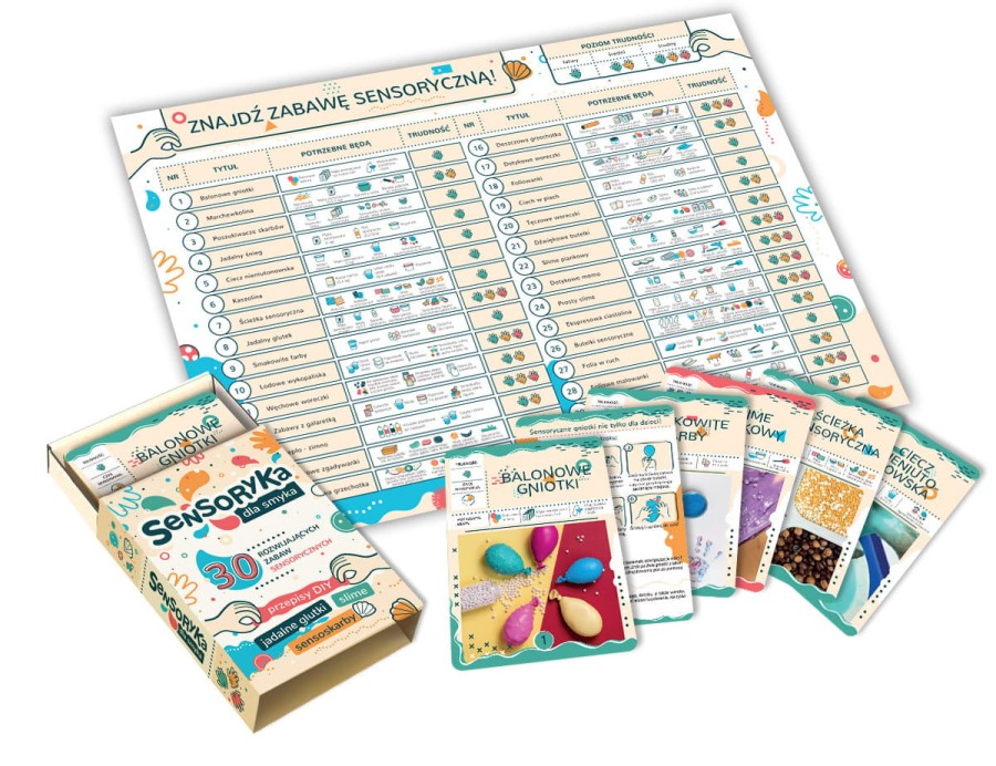 Sensoryka dla Smyka / Wydawnictwo Tata Robi Książki