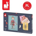 Układanka magnetyczna Ciało człowieka / Janod