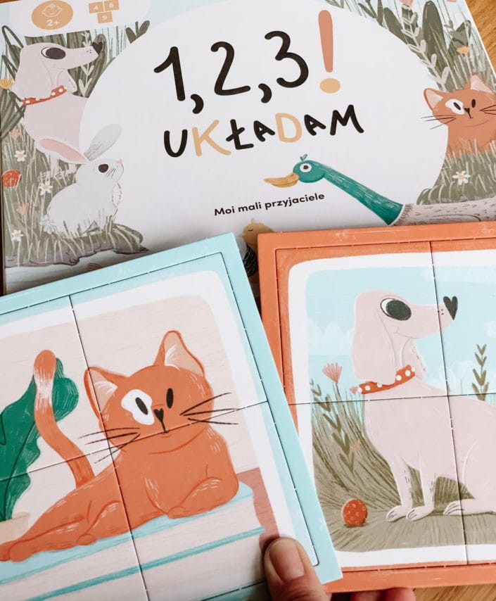 1,2,3! Układam, Moi mali przyjaciele - Wspomagajki