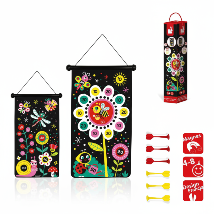 Magnetyczna gra w rzutki Ogród / Janod J02075
