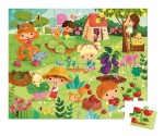 Puzzle w walizce Ogród 36 elementów 4+ / Janod