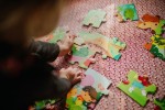Puzzle w walizce Ogród 36 elementów 4+ / Janod