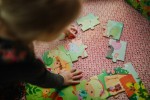 Puzzle w walizce Ogród 36 elementów 4+ / Janod