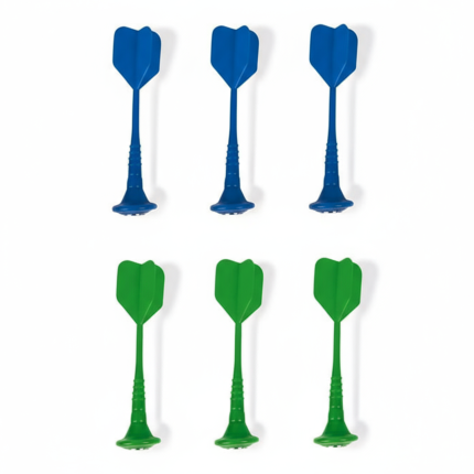 Zestaw rzutek magnetycznych 6 sztuk - zielone i niebieskie / Janod J02078