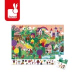 Puzzle obserwacyjne w walizce Baśnie 24 elementy 3+ / Janod