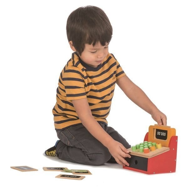 Drewniana kasa sklepowa / Tender Leaf Toys