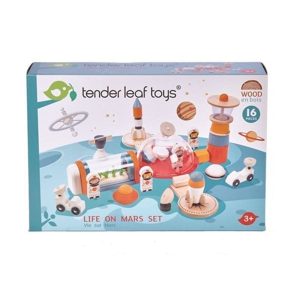 Drewniana stacja kosmiczna -Życie na Marsie / Tender Leaf Toys
