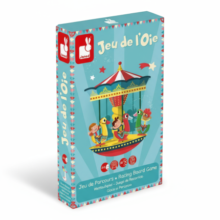Gra wyścig Gąski na karuzeli Carrousel / Janod J02743