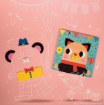 Układanka drewniana magnetyczna Zwierzątka / Janod