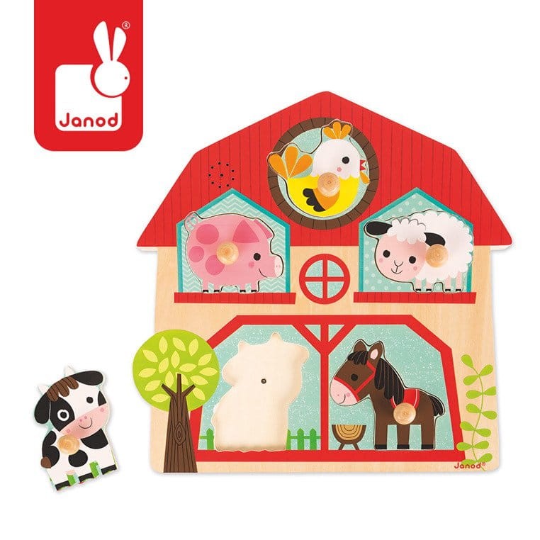 Puzzle muzyczne Mieszkańcy farmy / Janod
