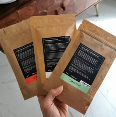 Biała glinka Kaolinite 120g / Lullalove