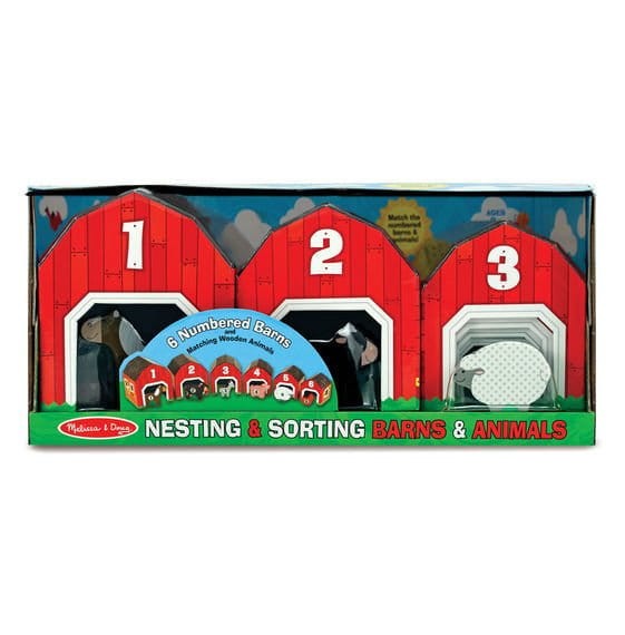 Grupowanie i sortowanie - obory i zwierzęta 2-4 lat / Melissa and Doug