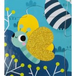 Puzzle sensoryczne 20 elementów Leśne zwierzęta / Janod