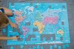 Puzzle edukacyjne z figurkami 3D Cuda świata 350 elementów 7 + / Janod
