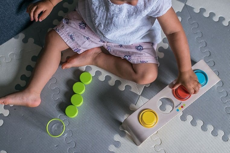 Drewniana układanka Sortowanie kolorów Essentiel / Janod