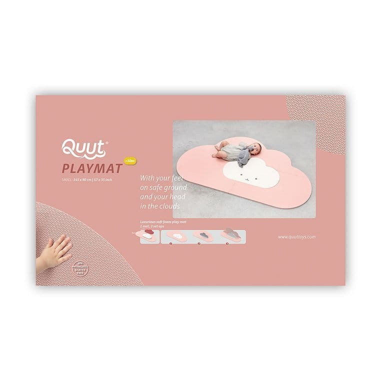 Mata do zabawy piankowa podłogowa Chmurka Playmat - Blush rose / QUUT