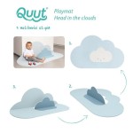 Mata do zabawy piankowa podłogowa Chmurka Playmat - Dusty blue / QUUT