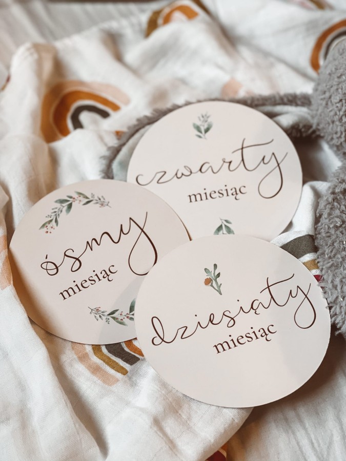 Karty do zdjęć – oh baby