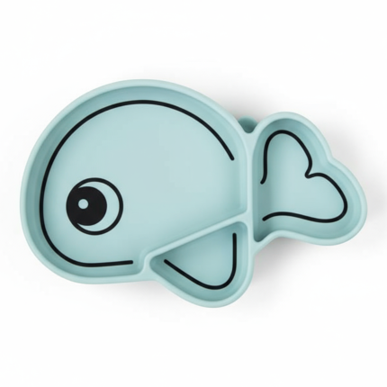 Talerzyk z przyssawką Wally - niebieski / Done by Deer 1716382