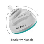 Butelka do karmienia - przechowywania pokarmu, turkusowa / Nanobebe