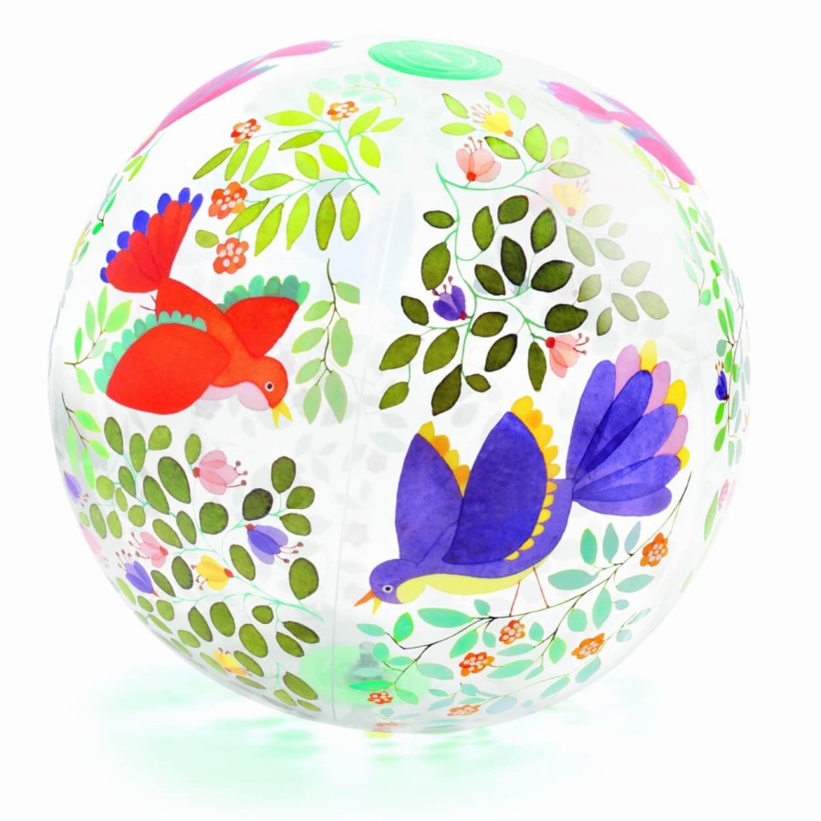 Piłka plażowa PTAKI I KWIATY / Djeco