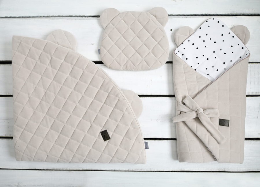 Misiowa Poduszka Royal Baby Sand / Sleepee