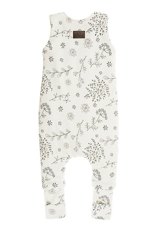 Dwustronny śpiworek z nóżkami - Bloom/Czarne kropki ROZMIARY / Sleepee