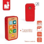Telefon drewniany z dźwiękami / Janod