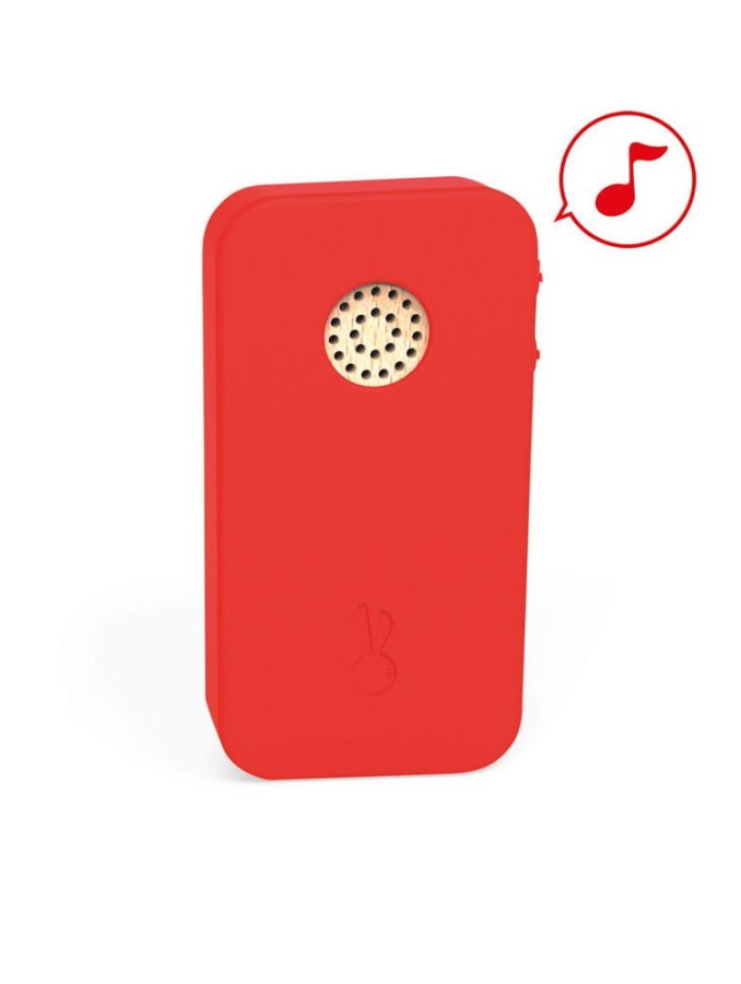 Telefon drewniany z dźwiękami / Janod