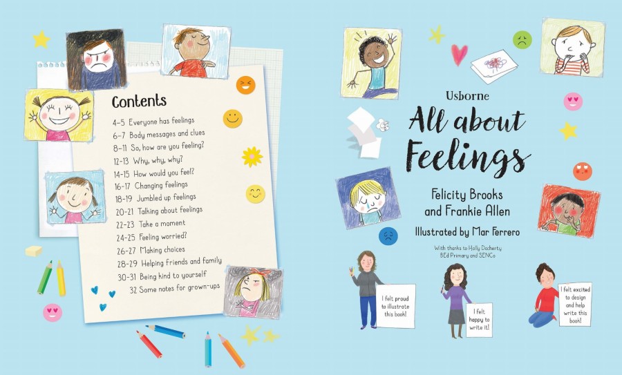 All about feelings / Wydawnictwo Usborne