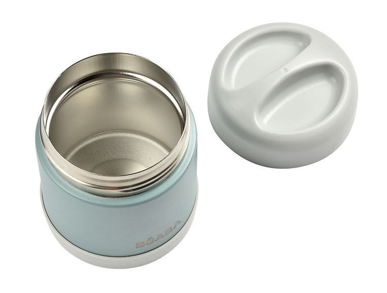 Pojemnik - termos obiadowy ze stali nierdzewnej 300 ml - eucalyptus green / Beaba