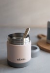 Pojemnik - termos obiadowy ze stali nierdzewnej 300 ml - light pink / Beaba