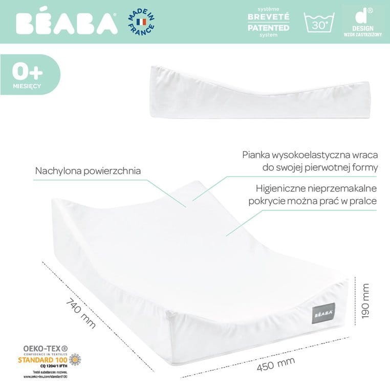 Anatomiczny miękki przewijak Sofalange/ Beaba