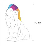 Kolorowanka 3D - Lew / Candellana