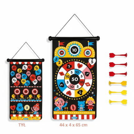 Magnetyczna gra w rzutki Wesołe Miasteczko / Janod J02083